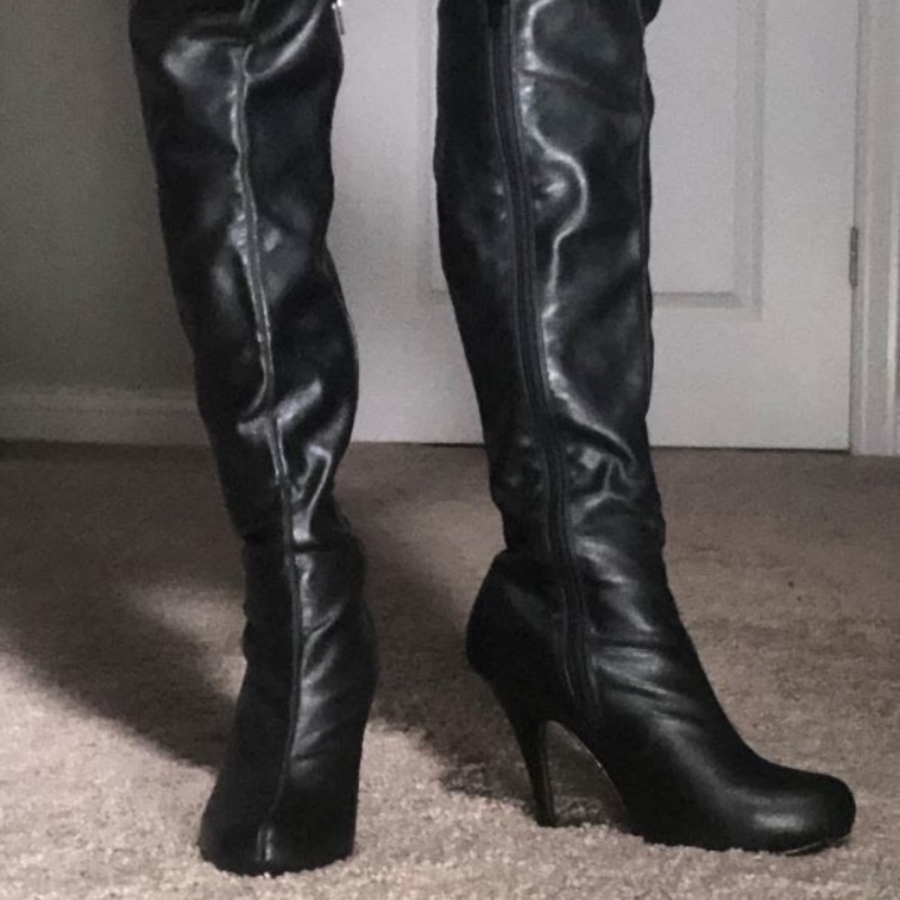 Knee high boots